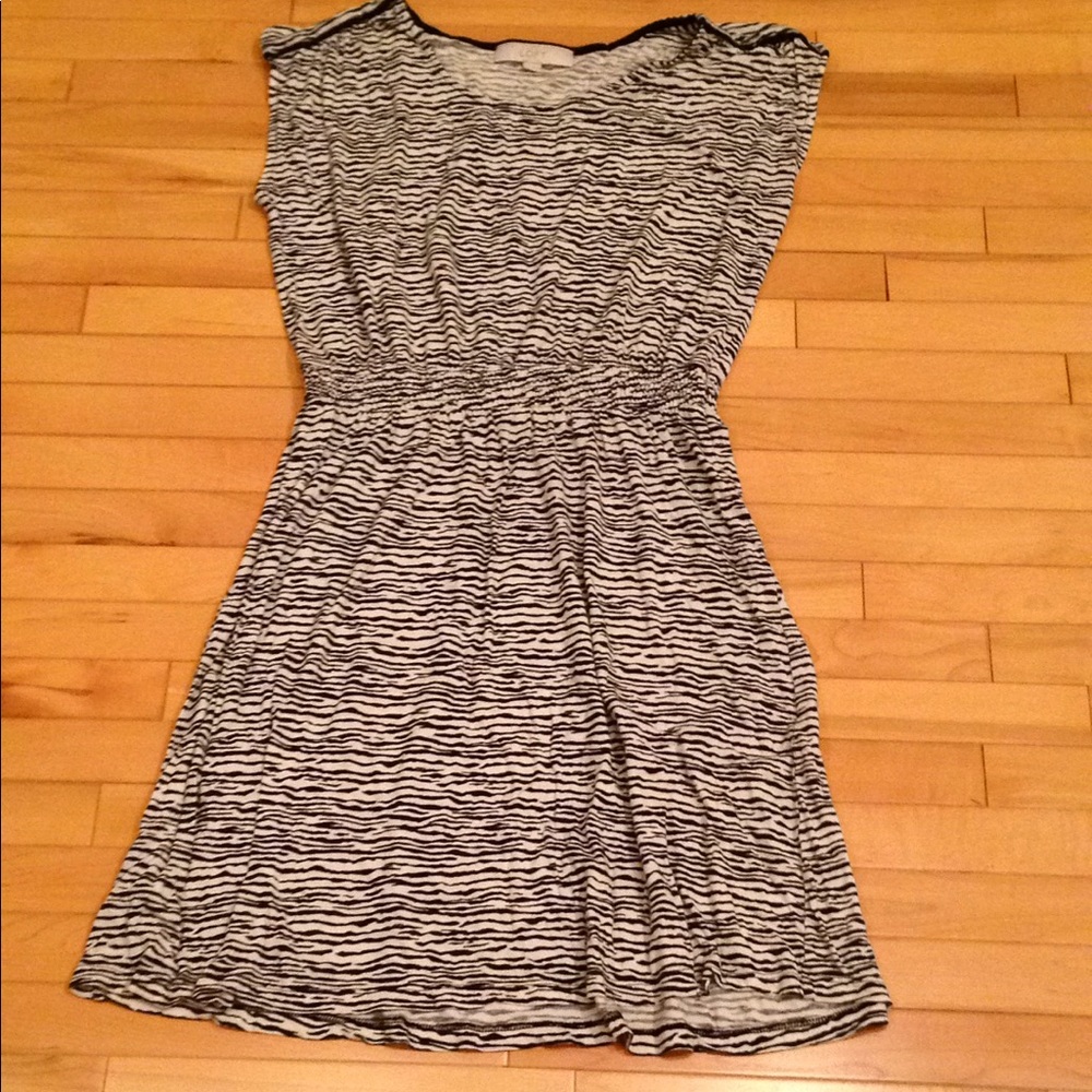Ann Taylor Loft animal print mini dress